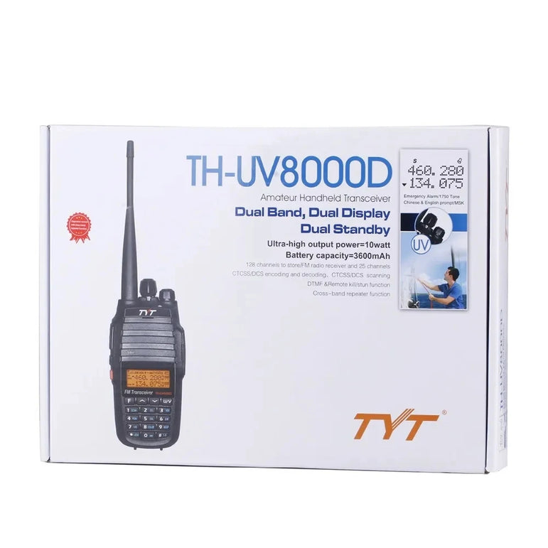 TYT TH-UV8000D VHF UHF Walkie Talkie High Power Two Way Radio Portable radio Ham radio Tytera TH8000D Cross Band Repeater