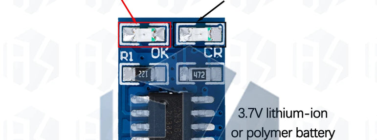 1-10PCS SD05CRMA MPPT Solar Charge Controller 1A 4.2V 3.7V 18650 LiPo Li-ion Lithium Battery Module Solar Panel Battery Charging