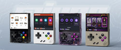MIYOO Mini Plus Portable Retro Handheld Game Console 3.5''IPS HD Screen Linux System Mini + Classic Gaming Emulator Players Gift