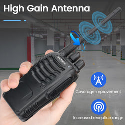 2PCS New Baofeng BF-888S Pro Upgrade Walkie Talkie Wireless Copy Frequency Long Range Portable BF888S Ham Two Way Radio Hunting