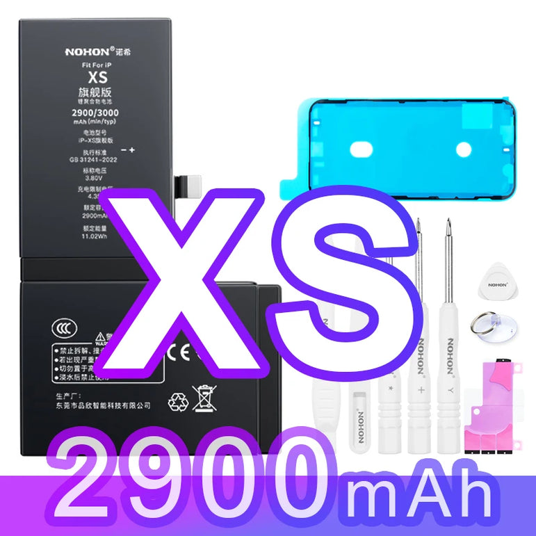 NOHON 3500mAh Battery for iPhone 14 13 11 12 Pro 15 SE 2022 2020 SE3 SE2 X XR XS Max Replacement Batteries Big Capacity