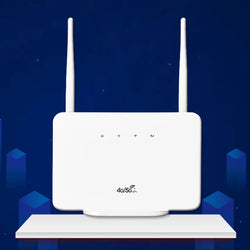 CPE106-E Wireless Hotspot 300Mbps 4G Router Wireless Modem External Antenna with Sim Card Slot EU Plug Internet Connection