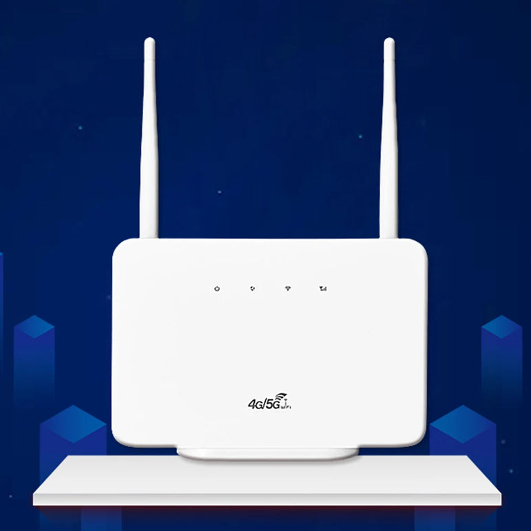 CPE106-E Wireless Hotspot 300Mbps 4G Router Wireless Modem External Antenna with Sim Card Slot EU Plug Internet Connection