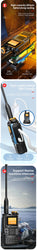 Quansheng UV-K6 Walkie Talkie 5W Air Band Radio Tyep C Charge UHF VHF DTMF FM Scrambler NOAA Wireless Frequency Two Way CB Radio