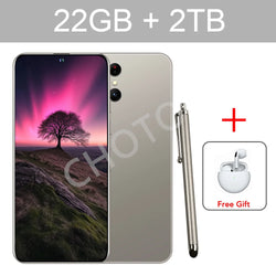 2025 New S+ 24 Ultra Original Intelligent 5G Dual Card Dual Standby Android 14 System 22GB+2TB Global Version 8000mAh Battery