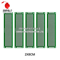 20pcs Double Side PCB Kit 2X8 3X7 4X6 5X7 5Pcs Each Mixed Prototype Board Circuit Protoboard Universal Stripboard Printed