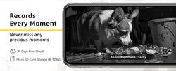 BoyKeep 2PCS Upgrade Camera Pet & Baby Surveillance Motion Capture 5G/2.4GHz, View Remotely 360° Night Vision Pan & Tilt 2-Way A