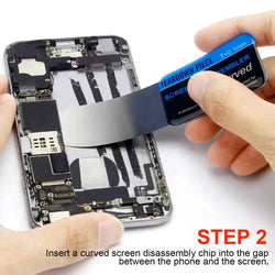 Mobile Phone Curved LCD Screen Spudger Opening Pry Card Tools Flexible Mobile Phone Disassemble Tools Screen Opener Tools