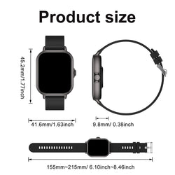 Outdoor sports smartwatch, wireless calling, information reminder, men's and women's multifunctional sports watch