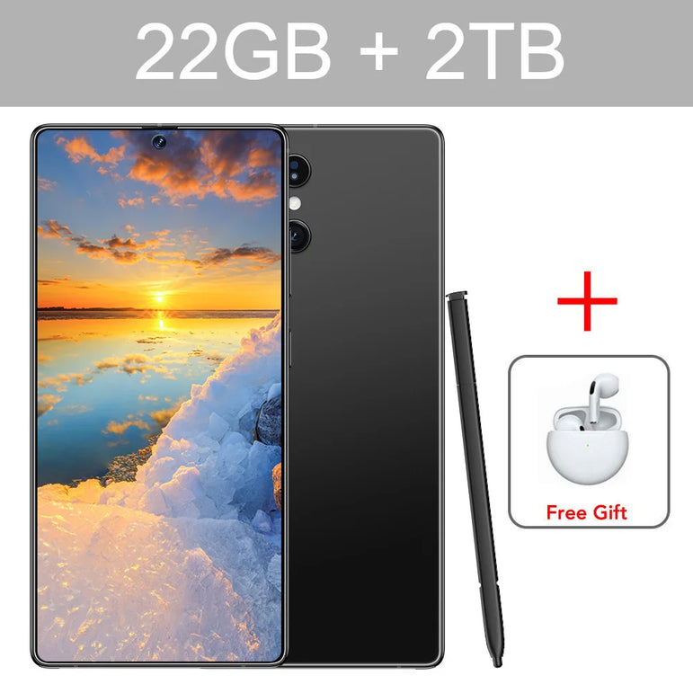 Magnetic Cases For New SMS 25 Ultra Cellphone Dual Sim 22GB+2TB Smartphone Back Cover For Android Original Cell Mobile Phone