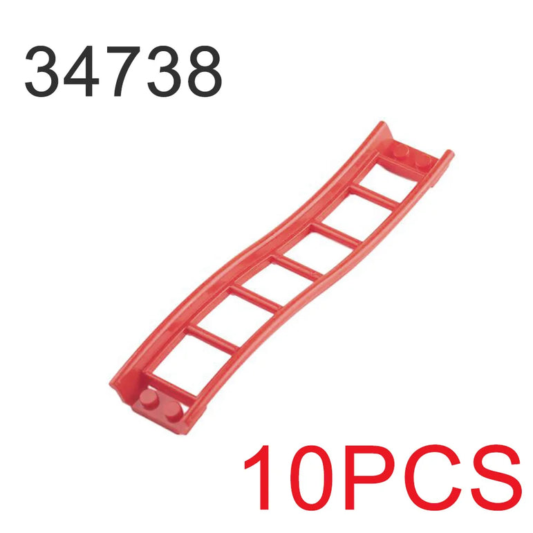 10pcs Roller coaster Building Block Parts Long Short Straight rail Small Particle Technology 26021 25059 2506134738 26560 26559