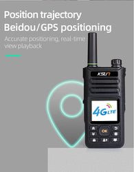 KSUN ZL10 Zello Walkie Talkie Handy Long Range 4G GPS Wifi Blue tooth Mobile Ham Radio Two Way Radio Walkie Talkie 100km