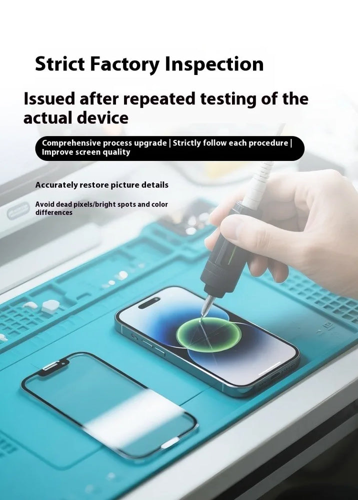 JCID OLED Screen Diagnosable Assembly NEW Soft Hard FHD Touch Display Pantalla For iphone 12 13 15 16 Without IC Removal No Pop