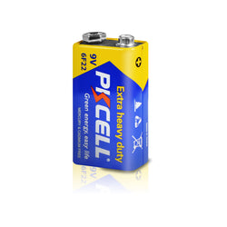 20pcs PKCELL  9V 6F22 Battery primary Carbon Zinc Super Heavy Duty PP3 Battery for Smoke Alarm ,warnning light KTV uses