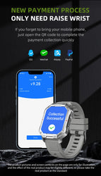 New KUMI U3 Pro Smart Watch 1.83'' Smartwatch Bluetooth Call 100+ Sport Heart Rate for Men Women Support IP68 Waterproof