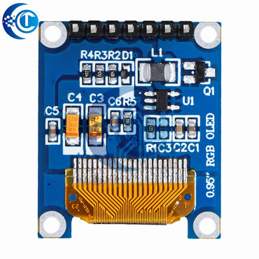 0.95-inch Full-Color OLED Display Module:96x64 Resolution,SPI/Parallel Interface, SSD1331 Controller, 7-PIN, Brand-New with Case
