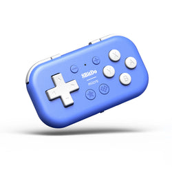 8BitDo Micro Bluetooth Controller Pocket-sized Mini gamepad for Switch, Android, and Raspberry Pi, Support Keyboard Mode