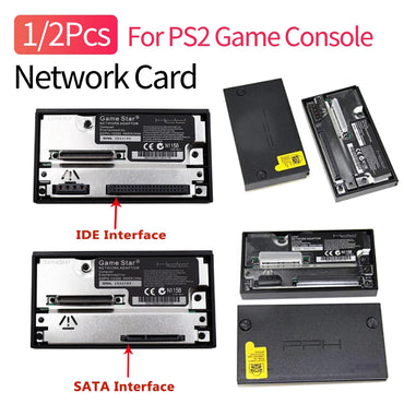 1/2Pcs Universal Game Console Adapter SATA Interface Console Network Adapter 2.5/3.5 Inch SATA HDD Gaming Accessories for PS2