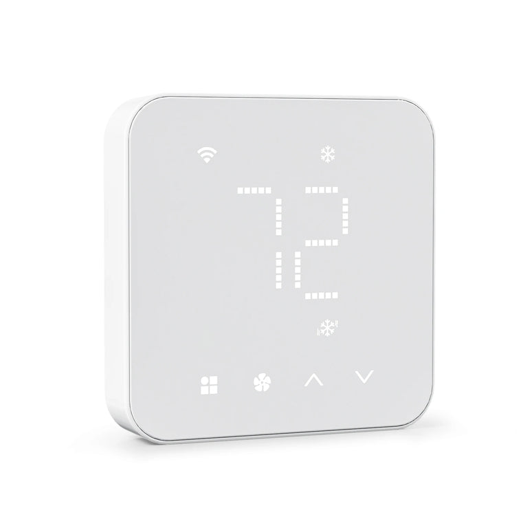 Meross 2025 NEW Matter Smart US 24V Wi-Fi Thermostat Compatible Heating and Cooling Systems Shipping from US