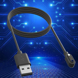 For MOTOROLA MOTO Watch100 Smartwatch Magnetic Charging Cable 100cm Charger Cord Smart Watch Charging Cable Overload Protection