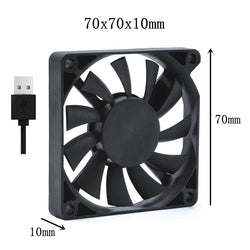 Silent USB fan 40mm 50mm 60mm 70mm 80mm 90mm 120mm cooling fans cooler With USB Cable Ventilator Fan for DIY PC Router chassis