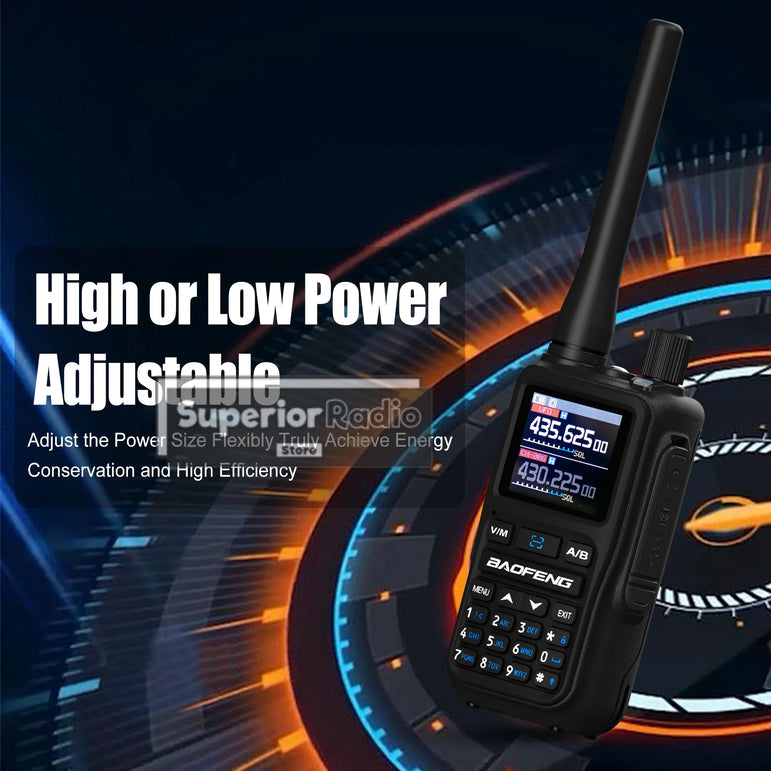 1/2PCS Baofeng UV-5R Mini Walkie Talkie Bluetooth Programming Type-C Dual PTT Lightweight 999 Channels Flashlight Frequency Copy