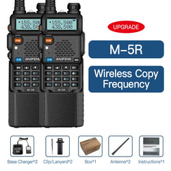 Baofeng M-5R 10W Walkie Talkie 3800mAh Battery Multi Band Wireless Copy Frequency Long Range Commutator Ham UV-5Rx K5 Two Way Ra