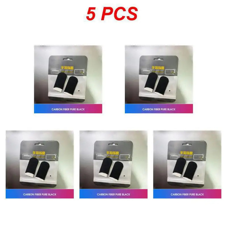 1~10PCS Super Thin Gaming Finger Sleeve Breathable Fingertips For Pubg Mobile Games Touch Screen Finger Sleeves For Gaming