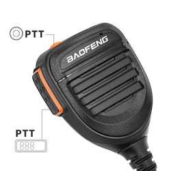 Baofeng Walkie Talkie Speaker Microphone PTT Shoulder Mic Portable for Baofeng 888S UV-5R Walkie Talkie,Radios Accessories