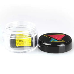 2PCS/lot S10 LIR10180 10180 Rechargeable Lithium-ion Battery for Quantum Flashlight Universal 3.7V 100mAh
