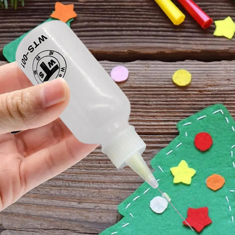WTS-001 50ml Needle Tip Plastic Rosin Bottle Cleaning Liquid Flux AlcoholOil Dispenser Plastic Hand Bottle Cleaner DIY Repair