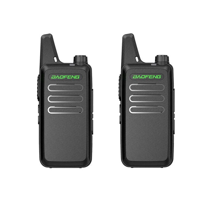 2PCS Mini Walkie Talkie Baofeng BF-T20 PortableTwo Way Radio Charging USB VOX For BF-C9 BF-888S KD-C1 for Station Hotel Hunting