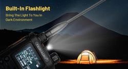 TIDRADIO 10W Walkie Talkie long range Portable Radio connection cell Phone Outdoor Programming Two Way Commutator TD-H8 VHF UHF