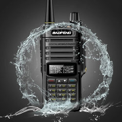 Baofeng UV-9R Plus IP68 Dual Band Waterproof Walkie Talkie 10KM Long Range Portable HF Transceiver CB Hunting Ham Radio