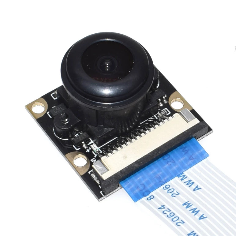 Raspberry Pi 4 Night Vision Fisheye Camera Module 5MP OV5647 Webcam With Infrared IR Sensor LED Light For Raspberry Pi 4B/3B+/3B