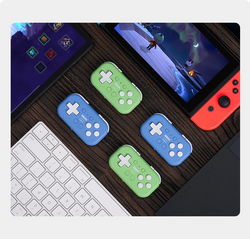 8BitDo Micro Bluetooth Controller Pocket-sized Mini gamepad for Switch, Android, and Raspberry Pi, Support Keyboard Mode