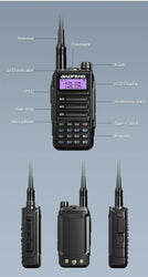 Baofeng UV16Pro V2 50KM CB Ham Radio Station Two Way Amateur VHF Powerful 10Watts UV16 Walkie Talkie Hunting Radios