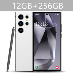 SMS 24 Ultra High-end Mobile Phone 16GB+1TB Cellphone 7800mAh Global Version HD Cell Phone 5G Dual SIM Smartphone Face Unlocked