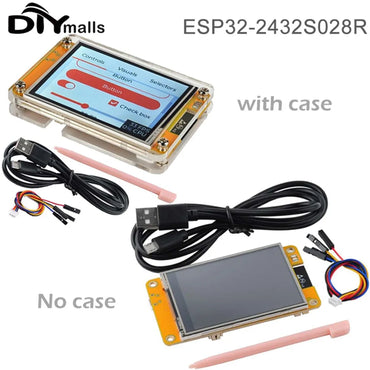 2.8" ESP32-2432S028R ESP32 Display ILI9341 Resistive Touchscreen TFT LCD Module ESP-WROOM-32 Development Board or Acrylic Case