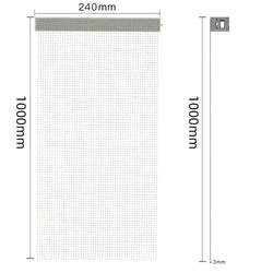 Trending High Transparency Soft Transparent LED Film Screen Glass Facade P6 P8 P10 Digital Signage Displays Flexible Display