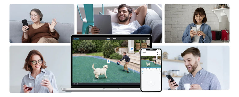 Reolink 5MP 8CH Home Security Camera System with Smart Detection Outdoor PoE IP Cameras NVR 2TB HDD Included for 24/7 Recording