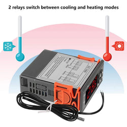 STC-1000 LED Digital Thermostat for Incubator Temperature Controller STC 1000 Thermoregulator Relay Heating Cooling 12V/24V/110V