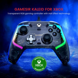 GameSir Kaleid Flux Xbox Gaming Controller Wired Gamepad for Xbox Series X, Xbox Series S, Xbox One, with Hall Effect Joystick