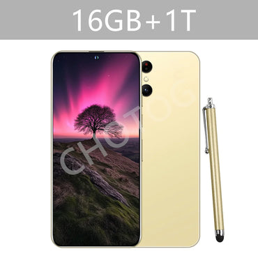 2025 New S+ 24 Ultra Original Intelligent 5G Dual Card Dual Standby Android 14 System 22GB+2TB Global Version 8000mAh Battery