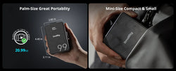 SmallRig VB99 SE V Mount Battery 99Wh/6800mAh Mini V-Lock Battery with 65W USB-C PD Fast Charging for Camera Monitor Video Light