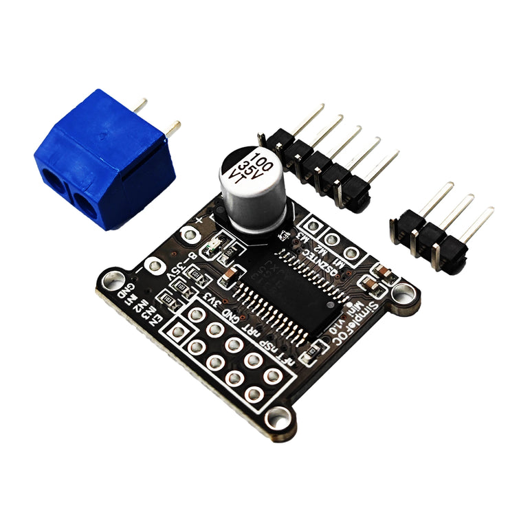 SimpleFOC Mini DRV8313 Module DC Brushless Motor Driver Board FOC Control Driver SVPWM Control DC 8-30V