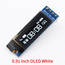 0.96 inch oled IIC Serial White OLED Display Module 128X64 I2C SSD1306 12864 LCD Screen Board For Arduino