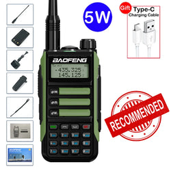 2025 Baofeng UV-16 Max IP68 Waterproof Walkie Talkie Dual Band High Power CB Radio Vhf Uhf CB Ham Radio Long Range Two Way Radio