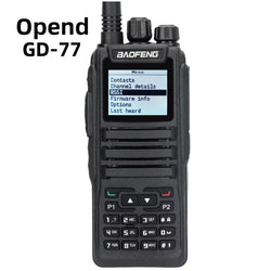 Baofeng Dm 1701 Digital Walkie Talkie Long Range dual Mode dmr Analog Open Gd77 Time slot Tier 1 +2 Radio 1801UV