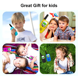 1 Pair Rt-388 Kids Walkie Talkies 0.5W Portable Child Electronic Radio Voice Interphone Outdoor LCD Display Toys Christmas Gifts